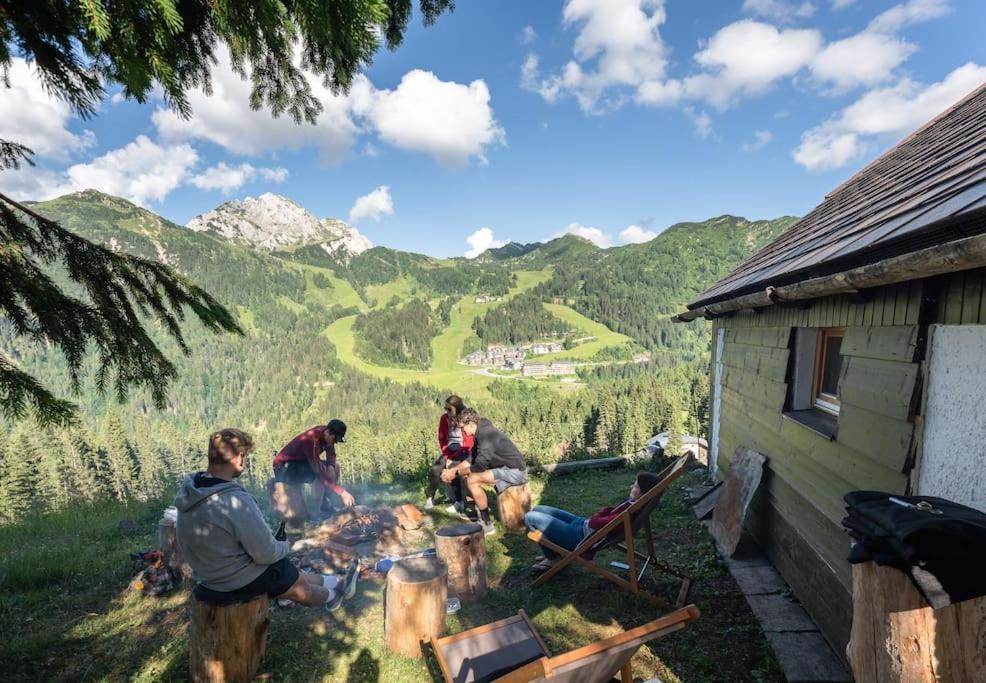Gemuetliche Huette In Den Bergen Villa Sonnenalpe Nassfeld Exterior foto